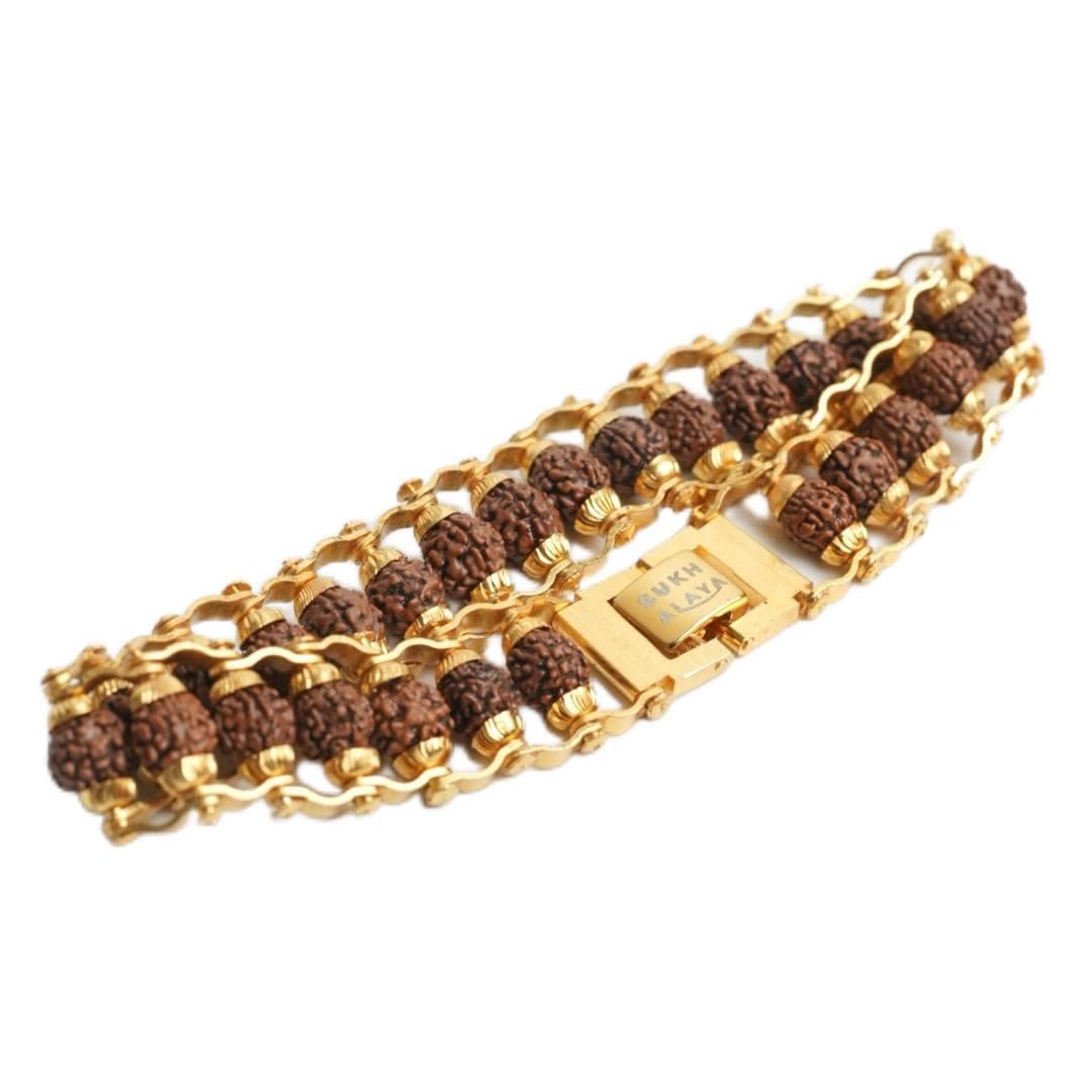 See full amazon price history chart for SUKHALAYA Rudraksha Bracelet for Men and Women | Spiritual Designer Bracelet | Crafted with Real Panchmukhi Rudraksha Beads | Genuine Gold Plated | Certified Rudrakasha Bracelet SUKHALAYA Rudraksha Bracelet for Men and Women | Spiritual Designer Bracelet | Crafted with Real Panchmukhi Rudraksha Beads | Genuine Gold Plated | Certified Rudrakasha Bracelet (B0CYS7LDRH) Amazon Price History, Amazon Price Tracker