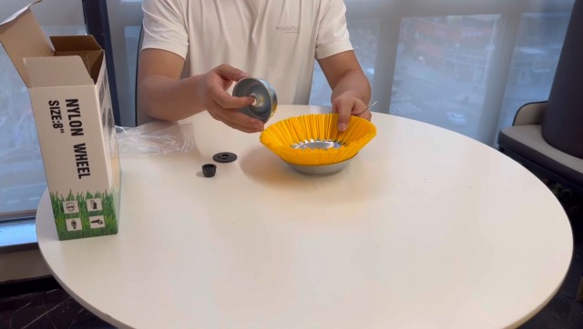 Spazzola Rotante Per Decespugliatore - Testina In Nylon Per Erbacce, Muschio E Pulizia, Universale 25,4mm - Foto 8