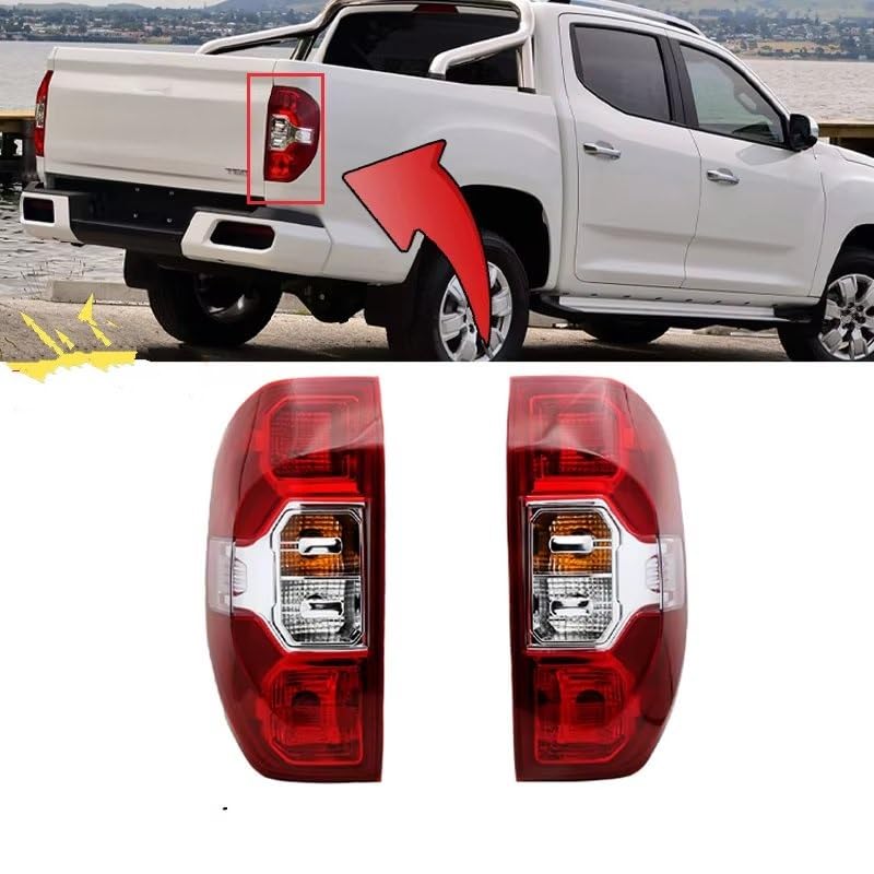 Rear Fog Lamps Pour SAIC Pour LDV Pour MAXUS T60 Voiture Porte Arrière Hayon Lampe Feu Stop Avertissement Assemblage Accessoires Inversion Brake Lights(Only Right)