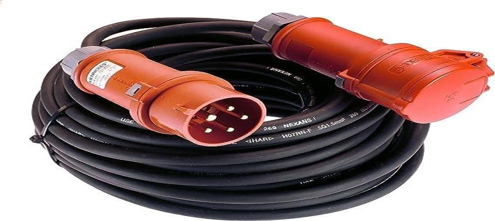 Rallonge pour Courant Fort cable H07RN-F 5G6 evite les pannes sur vos chantiers