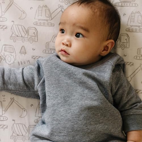 Image of Premium Fitted Knit Crib Sheet /Toddler Sheet Gage by Copper Pearl