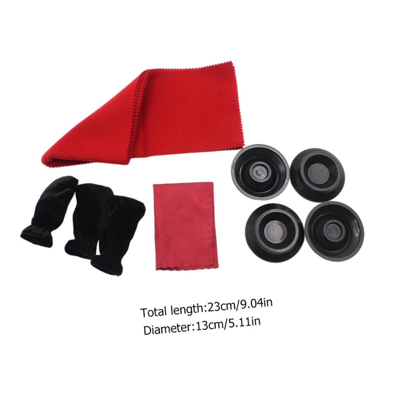 Kisangel 1 Set Piano Maintenance Kit with Wiping Rag and Brush Upright Piano Cleaning Set for Care and Protection of Your Musical Instrument