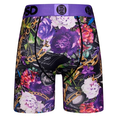 PSD Men's Boxer Briefs - Wild Benjis, 7 Inch Inseam, Moisture-Wicking, 4-Way Stretch, Boxer Briefs for Men, 2X-Large4