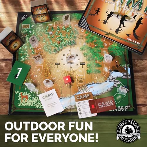 Education Outdoors Camp Board Game miniatura 2