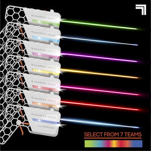 Image of Sharper Image Laser Tag Blaster Set - 4-Pack with Lights & Sounds, 110-ft Range, 7 Team Colors, Dual Firing Modes| Indoor & Outdoor Game for Kids Teens Adults| Electronic Toy Gift| No Vests Needed