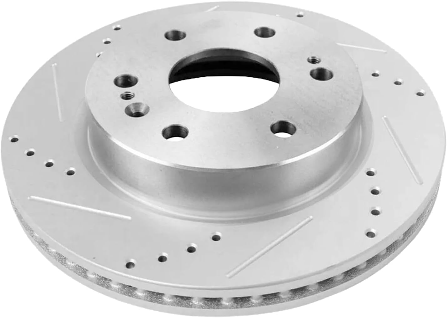 Detroit Axle - Front Brake Rotors for Cadillac Escalade ESV Chevrolet Silverado 1500 LTD Suburban Tahoe GMC Sierra 1500 Yukon, Drilled and Slotted Disc Brake Rotors Replacement : 13.50" inch Rotor