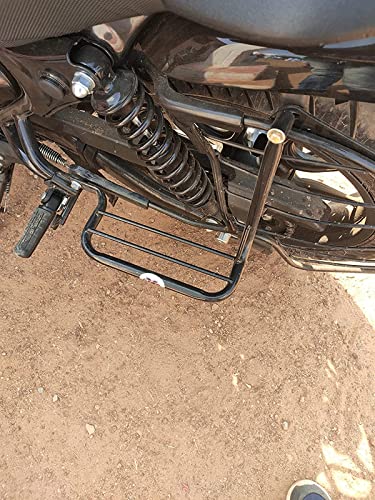 Image of HEAVY METAL LADY FOOTREST FOR ROYAL ENFIELD HUNTER 350 (Black Duplex Coating)