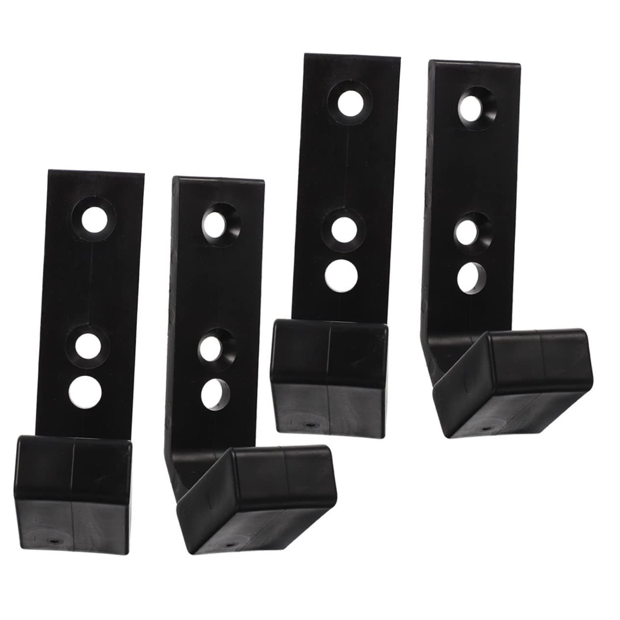 Yardwe Barbell Rack Barbell Hanger Gym Accessories for Weight Lifting Wall Mounted Dumbbell Storage