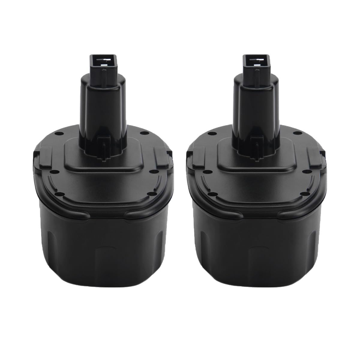 18V 4000mAh NI-MH Batterie pour Dewalt DC9096 DE9503 DE9095 DE9096 DE9093 DE9098 DW9098 DC618 DCD925 DC410 DC212 DC411B DCD760B DW056N DW987 (2 pièces)