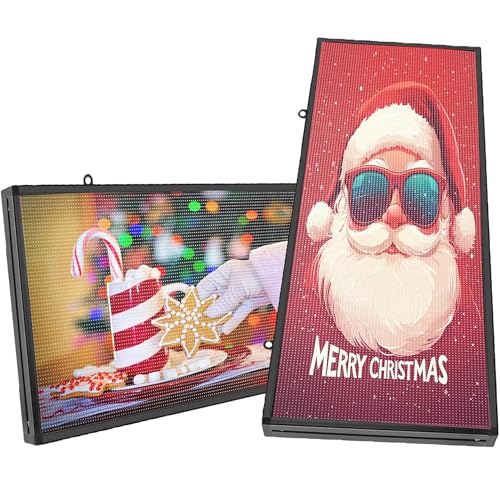 Amazon | 屋内外対応 電光掲示板 カラー LED看板 電光表示 サイン