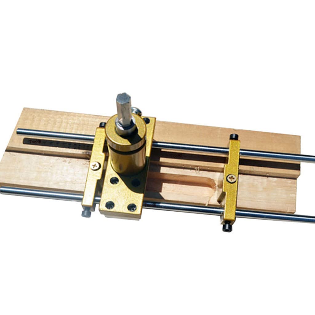 Kit de instalación de Cerradura de Puerta portátil Kit de Apertura de Orificio de Cerradura de Puerta Plantilla de mortaja para Puertas de Madera Que abren Cerradura excéntrica