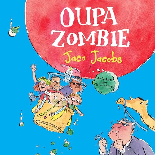 Oupa Zombie Audiolibro Por Jaco Jacobs arte de portada