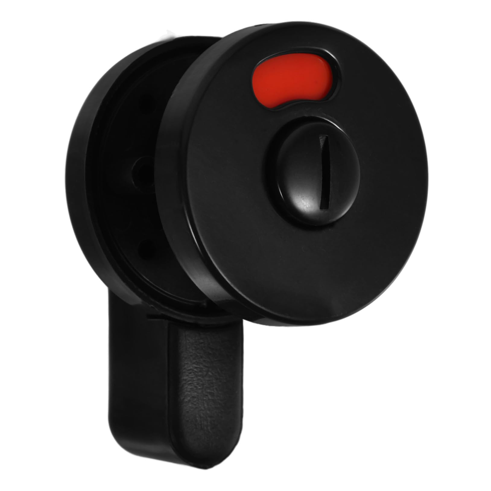 KICHOUSE Enhanced Thickened Door Handle Lock Keyless Rv Bathroom Lock Easy Install Privacy Indicator for Public Toilets