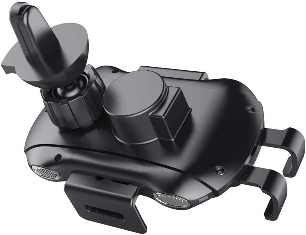 Car Wireless Charger Mount Compatible with LG V40 ThinQ Phone, Air Vent Holder Fast Charge Cradle Dock Auto Sensor 10W and 7.5W AC Louver for V40 ThinQ Model