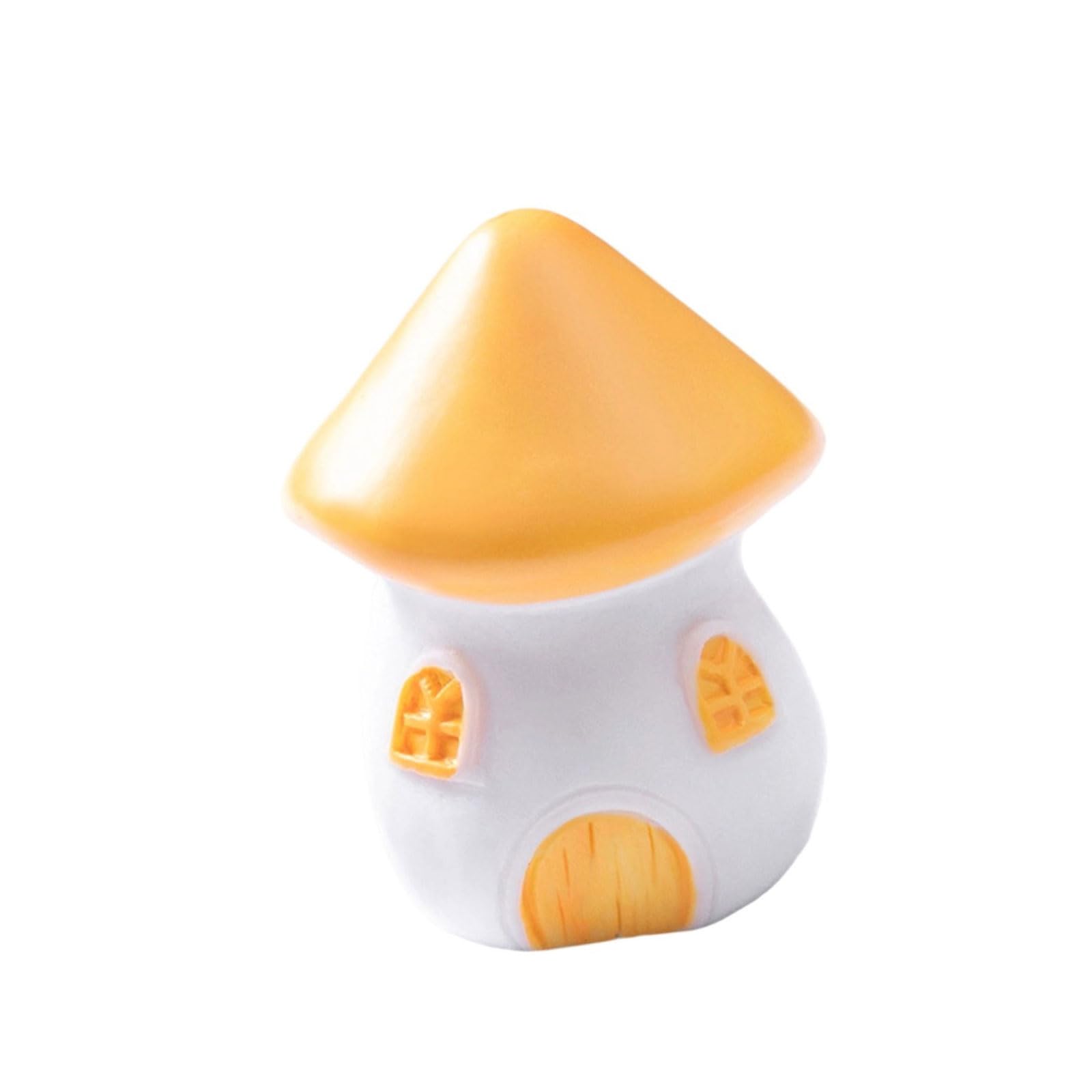 Msioytog Figurine Mushroom Model Small Landscape Home Decorations Miniature Garden Sculpture Decoration Accessories Miniature Landscape Accessories