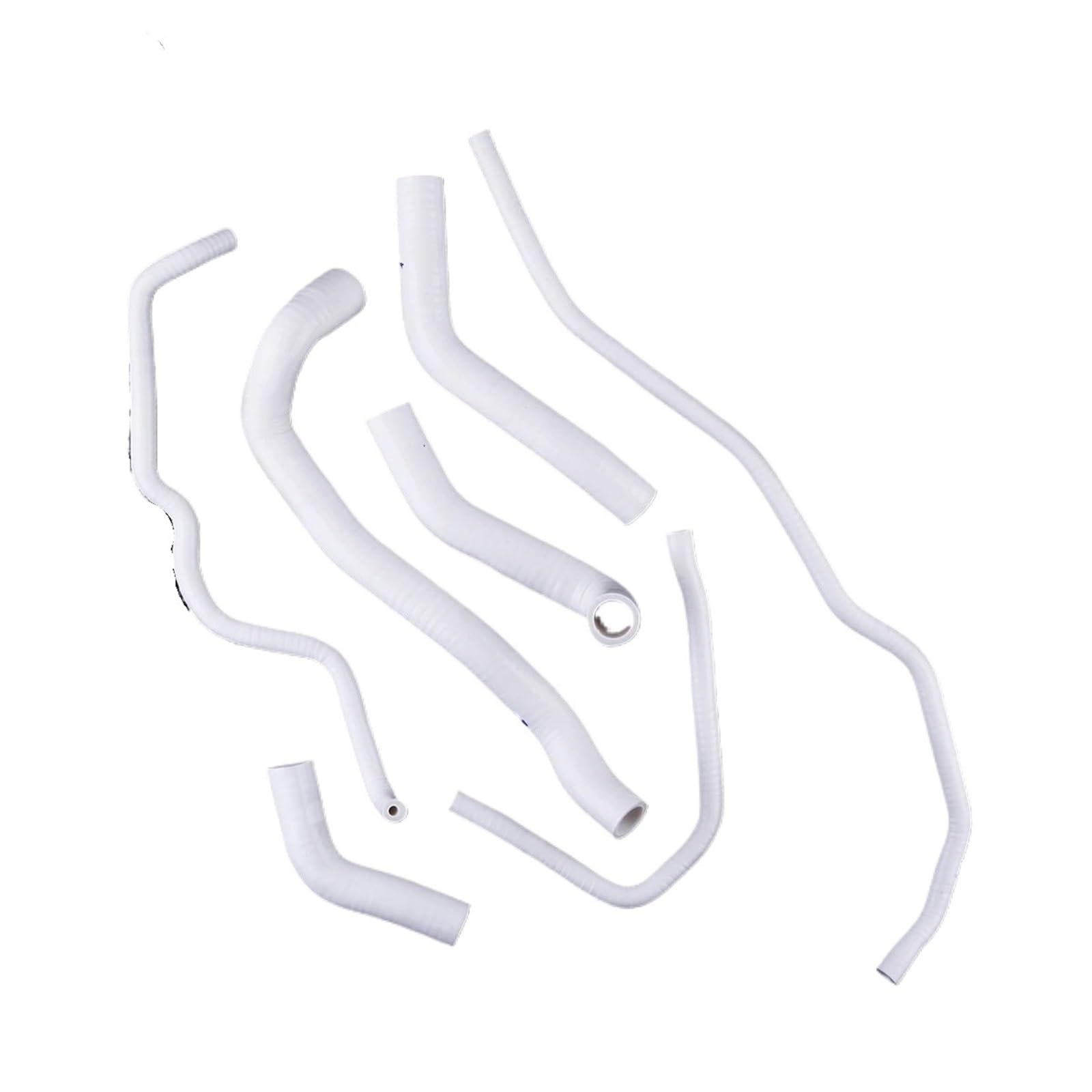Manguito Turbo Kit de Manguera y Tubo de refrigerante de Silicona para radiador de Motocicleta Triumph Daytona 675 (2013, 2014, 2015, 2016 y 2017) Manguera de intercooler(White)