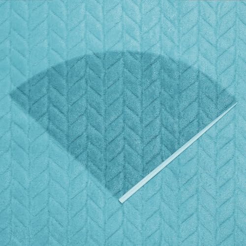 Image of BSB Home Premium Plush Single Blanket | 300 GSM Lightweight Cozy Ultrasoft for Bed, Sofa, Travel & Camping| 228x152 cm |Aqua Blue| TC - 220, Polyester