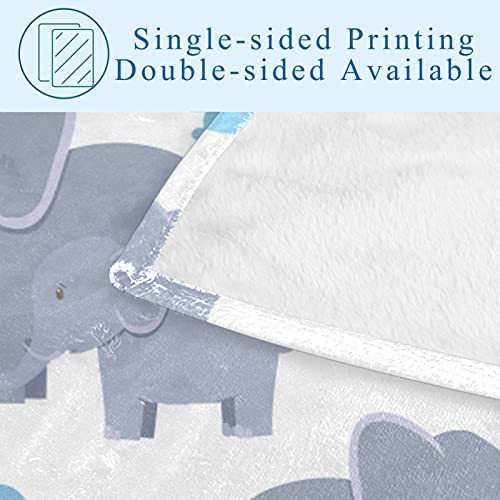 Couverture éléphant douce, le plaid cocooning pour réchauffer vos soirées