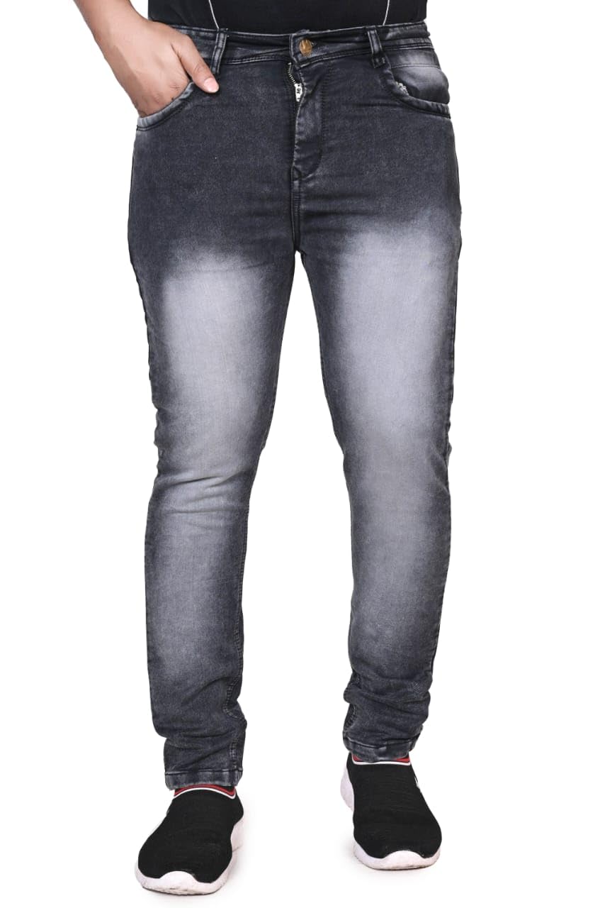 Men's Stylish Slim Fit Stretchable Denim Jeans Mid Rise Casual Wear Comfortable Soft Cotton Blend Trendy Jeans for Daily Office and Party Use-picture-40