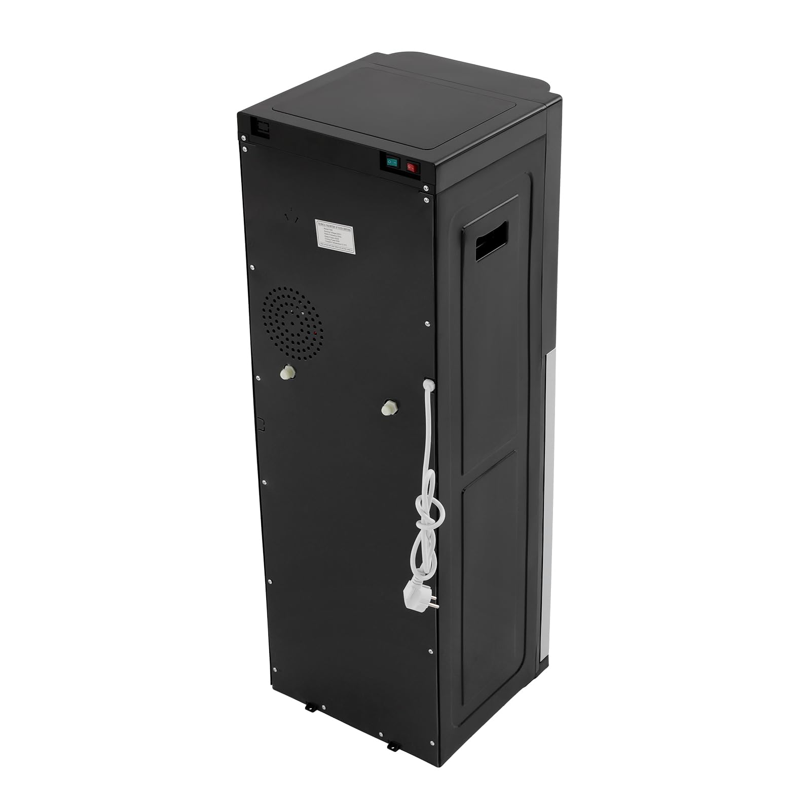 Dispensador de agua con 3 temperaturas y relleno de suelo, dispensador de agua de 220 V con relleno de suelo y refrigeración rápida y calentamiento para oficina, hogar, dormitorio, protección contra