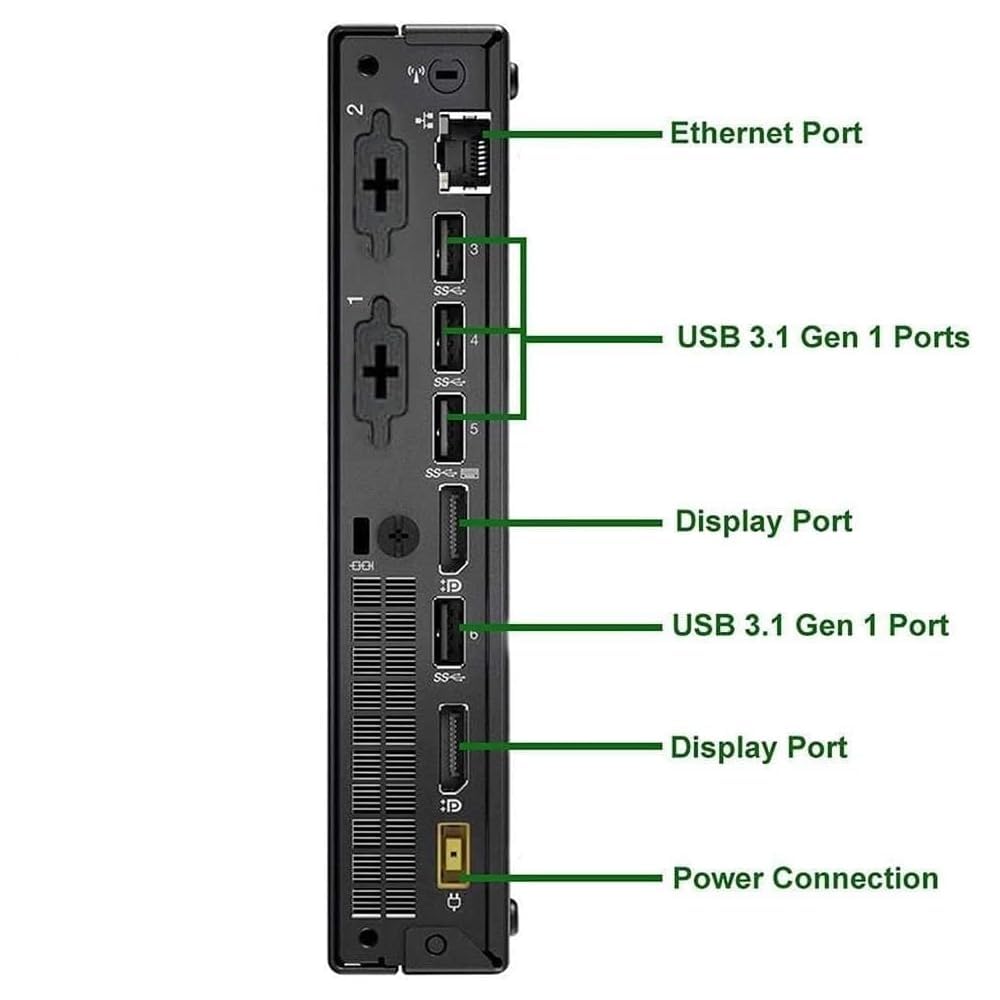 Lenovo ThinkCentre Intel i5 6400T Quad-Core 2.80 GHz Business Office Multimedia Computer mit 3 Jahren Garantie! - 16 GB - 256 GB SSD - USB 3.0 - WLAN - Windows 11 Prof. 64-Bit - #7987