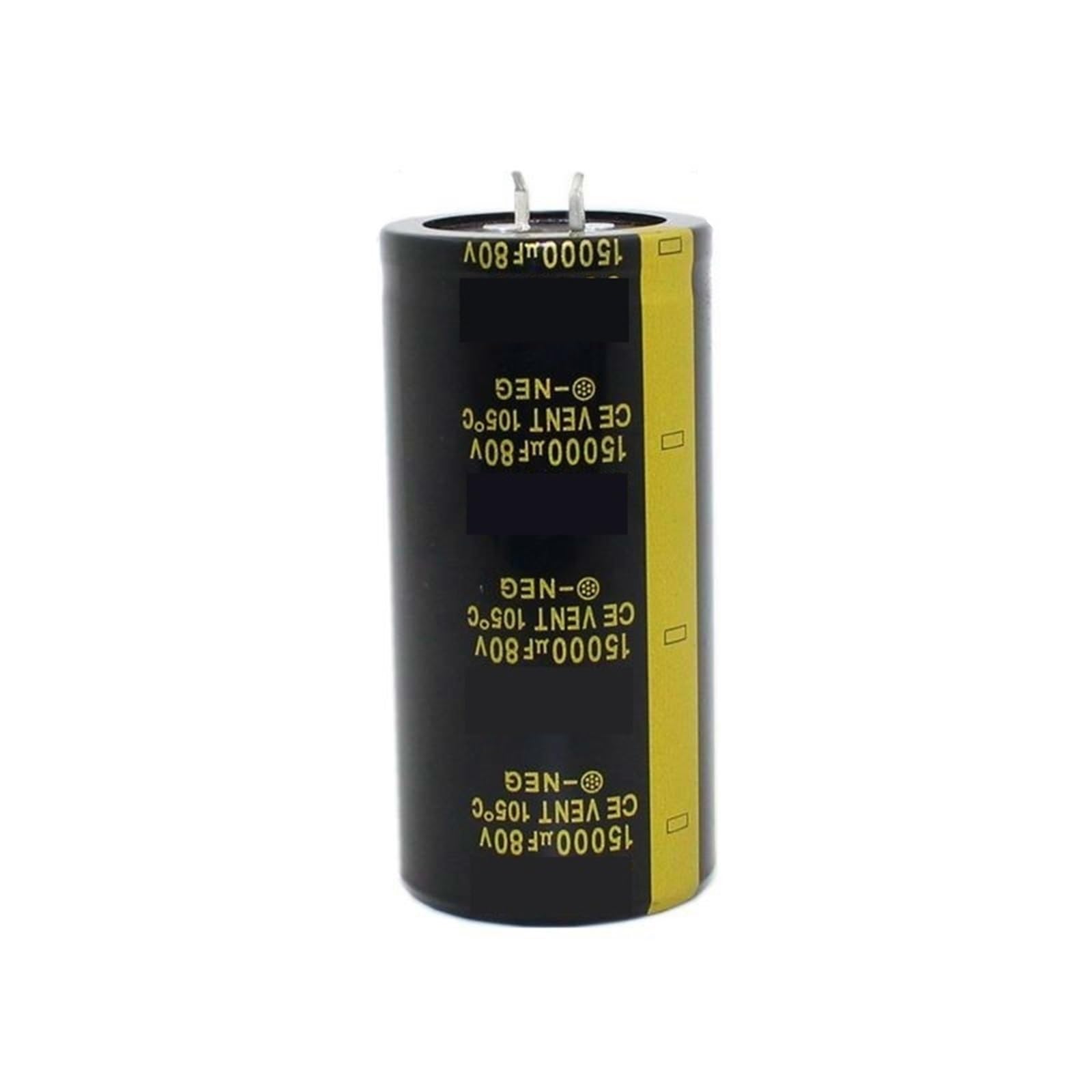 2 szt. Kondensator elektrolityczny audio 80 V 3300 UF 4700 UF 6800 UF 10000 UF dla wzmacniacza audio Hi-Fi, głośnik wysokiej częstotliwości i basu ESR.(80V10000UF 35X60MM)