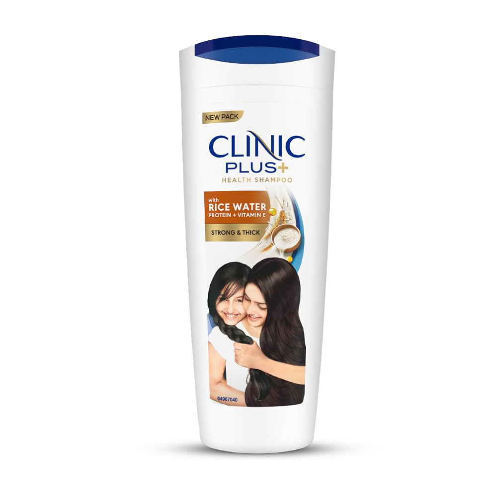 Clinic Plus Strong & Thick Shampoo with Rice Water, Protein + Vitamin E, 355 ml Clinic Plus Strong & Thick Shampoo with Rice Water, Protein + Vitamin E, 355 ml
