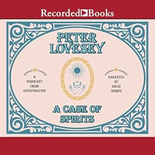 A Case of Spirits Audiolibro Por Peter Lovesey arte de portada