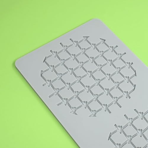 Miniatura 6 de Molde de silicona ahuecado Sugarcraft para decoración de tartas, tapete de encaje para fondant, decoración de pasteles de boda, moldes para hornear