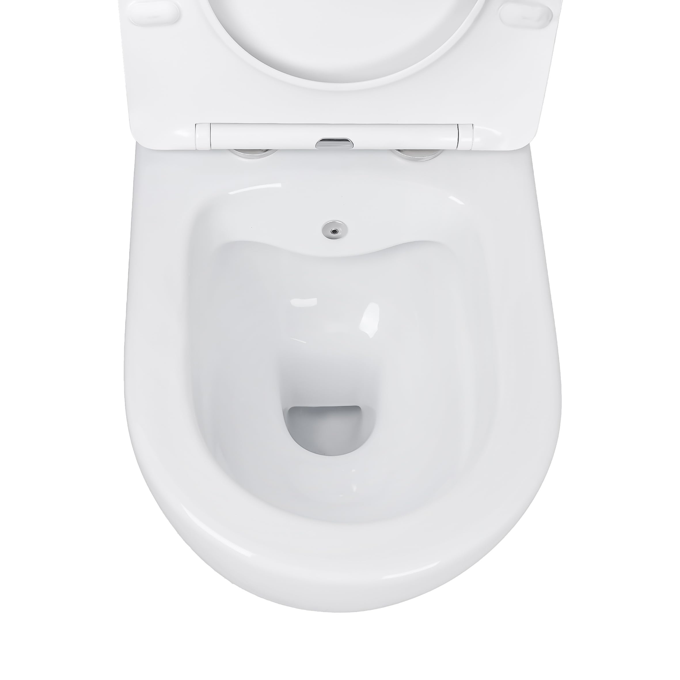 Geberit Hänge Wand Dusch WC Spülrandlos Toilette Set
