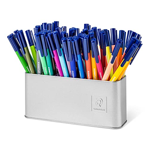 Pennarelli Staedtler Pigment Liner 0.5mm - Set Da 12 Colorati Per Disegno Tecnico - Foto 10