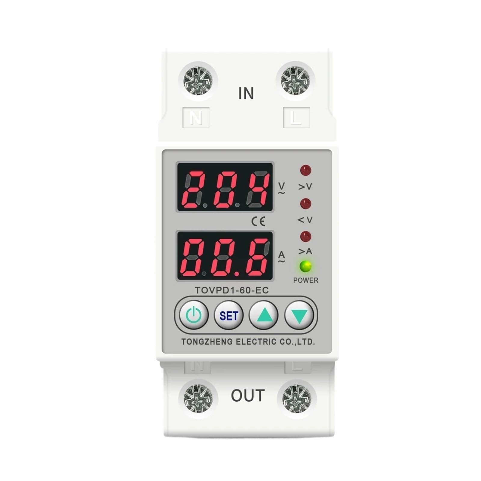 Protection surtension sous-tension DIN TOVPD1-63-EC NISZA 60A