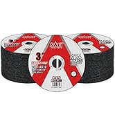 SALI 50 Pack Cut Off Wheels Cutting Wheels 3" x 1/16" x 3/8" Professional Cutting Stainless Steel...