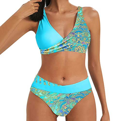 Conjunto de bikini para mujer, cintura alta, sexy, traje de baño de dos piezas, bikini tallas grandes, copa G, traje de baño deportivo con copas, bañador negro para mujer, talla 44, traje de baño copa
