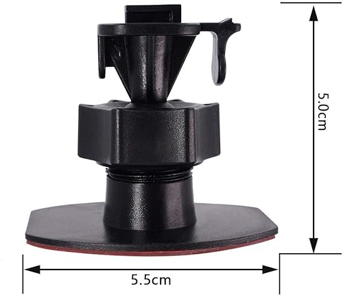 Miniatura 5 de CH02B - Soporte de montaje para cámara de tablero de automóvil para base adhesiva de doble cara 3M, soporte de montaje para parabrisas y tablero de