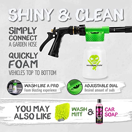 Voodoo Ride ® Vr-1026 Water Hose Foam Cannon #TOP3