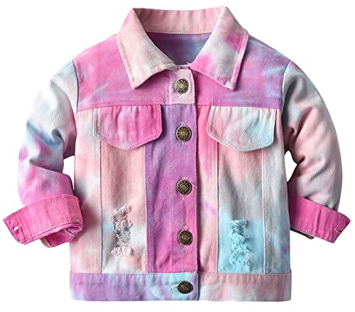 Image of Cromoncent Toddler Denim Jacket for Boys Girls