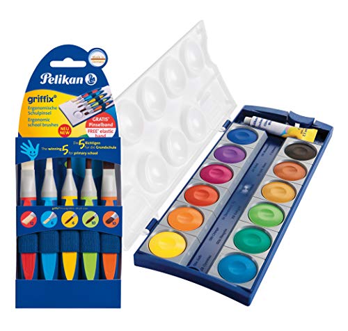 Pinceaux Pelikan Griffix 700726 pour des mercredis créatifs en famille
