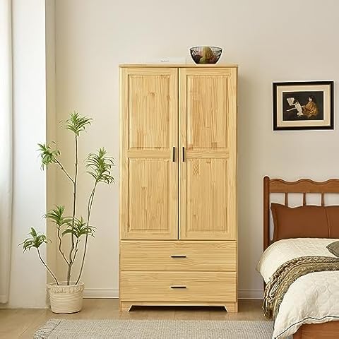 Woodpecker's Inc Pine Wood Closet Cover