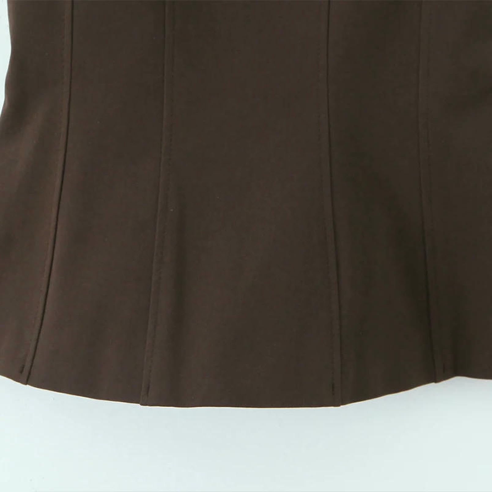Canotta da Donna Fashio Fashi Brown Boach Propo sui sulla Cipper Capper Camis Strapsi Strapi Squatto Collare Femmiglio Chiema-Marrone-m