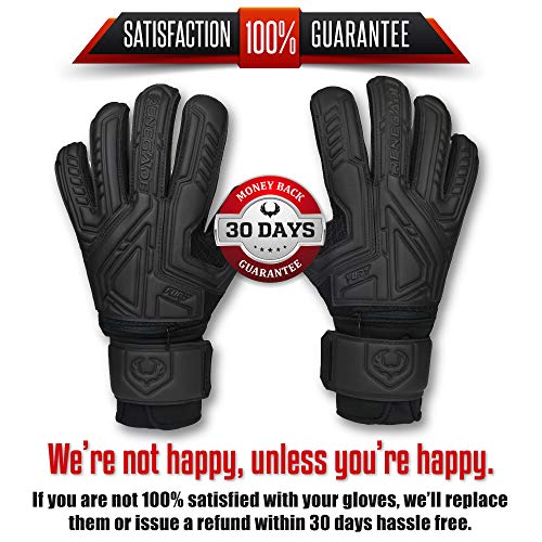 image for Renegade GK Fury Nightfall Goalie Gloves with Pro-Tek Finger Spines | 