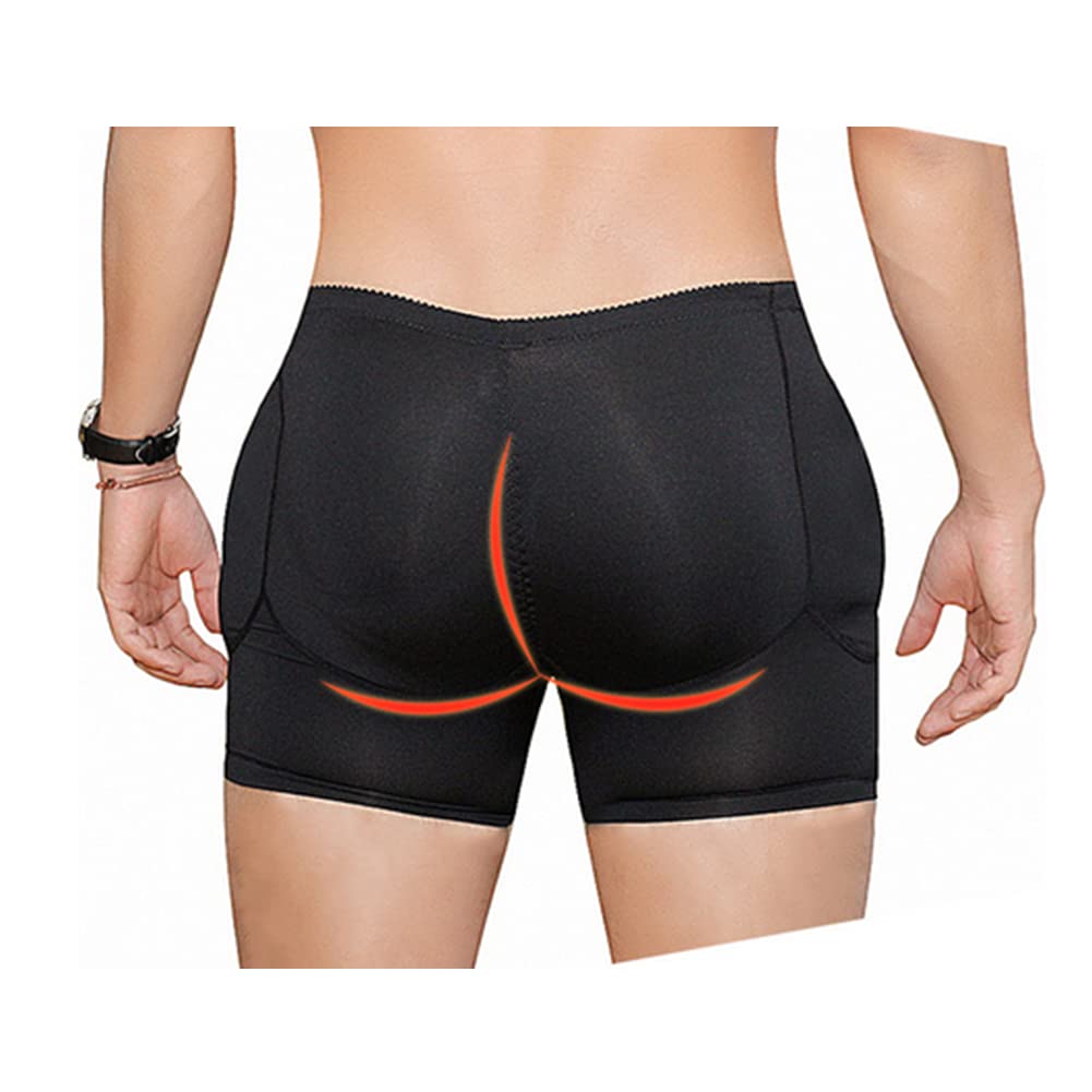 Butt Lifter Unterhose Shapewear Push Up Boxer Gepolsterte Boxershorts Unterwäsche Herren