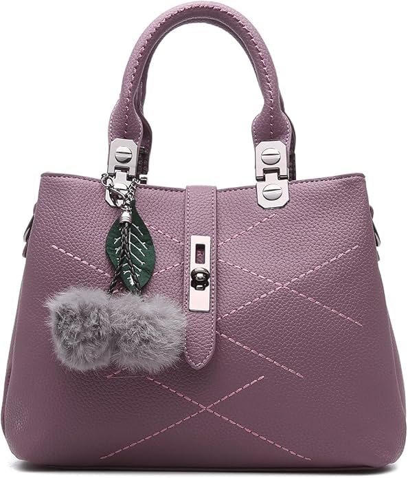 Sac à main pour les femmes fini le désordre avec ce grand volume tendance prune