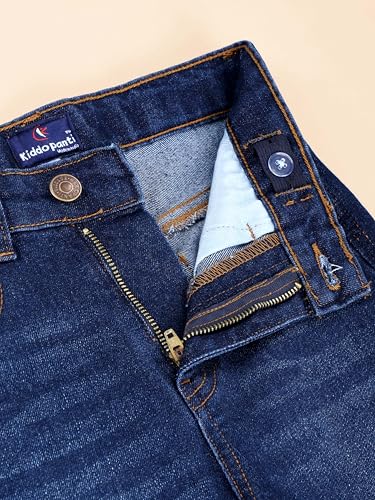 Image of KiddoPanti Boys Full Length Elasticated Waist Straight Fit Jeans