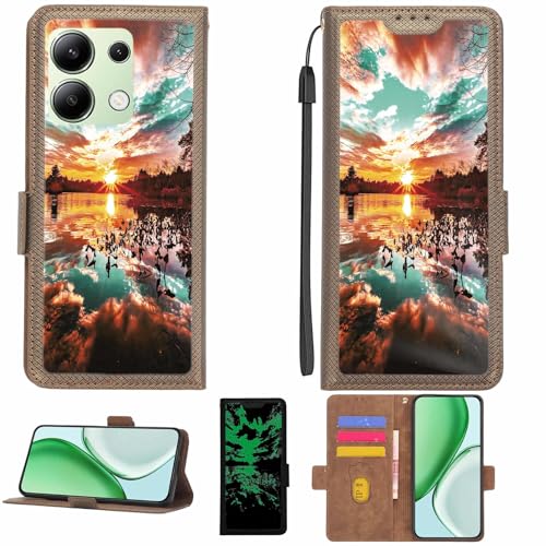 �Ή� Xiaomi Redmi Note 13 4g �p �P�[�X Case [1�� 9H+�d�x���� �K���X�t�B����] [RFID�u���b�N][�ÈŔ�������] LPT-FJ