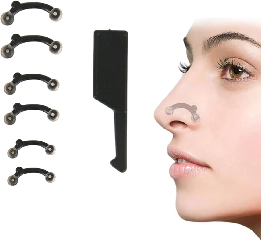 ◇３D 鼻プチ 3サイズセット ブラック ノーズクリップ 美鼻 鼻筋補正 韓国お Amazon | nalaina 3D鼻プチ 鼻クリップ ノーズクリップ 柔軟性