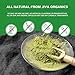 Jiva Organics Moringa Powder 1.25LB Bulk Bag - Moringa Oleifera Leaf Powder - Great for Hair, Rich in Immune Vitamin, Great Superfoods for Moringa Tea, Moringa Drink, India Grown, Vegan