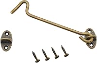 Vista 13 de Paquete de 2 pestillos para puerta de granero, cerradura de puerta de granero de 3 pulgadas, cerradura de puerta de cobre grueso sólido resistente