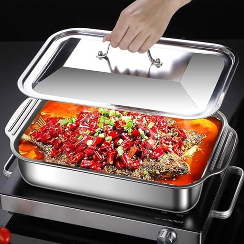 Horno de acero inoxidable cocina lasaña pizza material impermeable 3
