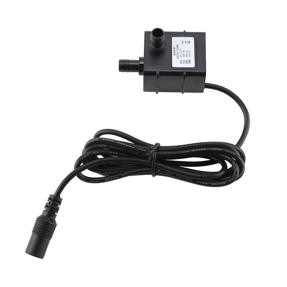 Submersible Water Pump,DC12V 240L/H Brushless Motor Submersible Pump for Pond,Aquarium,Fish Tank,Fountain,Hydroponics,Statuary